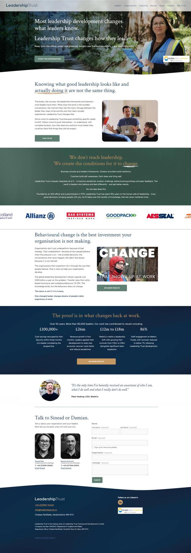 leadership trust website
